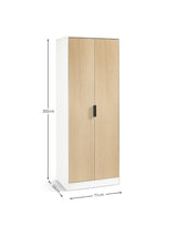 Alba 2 Door Wardrobe with Shelf