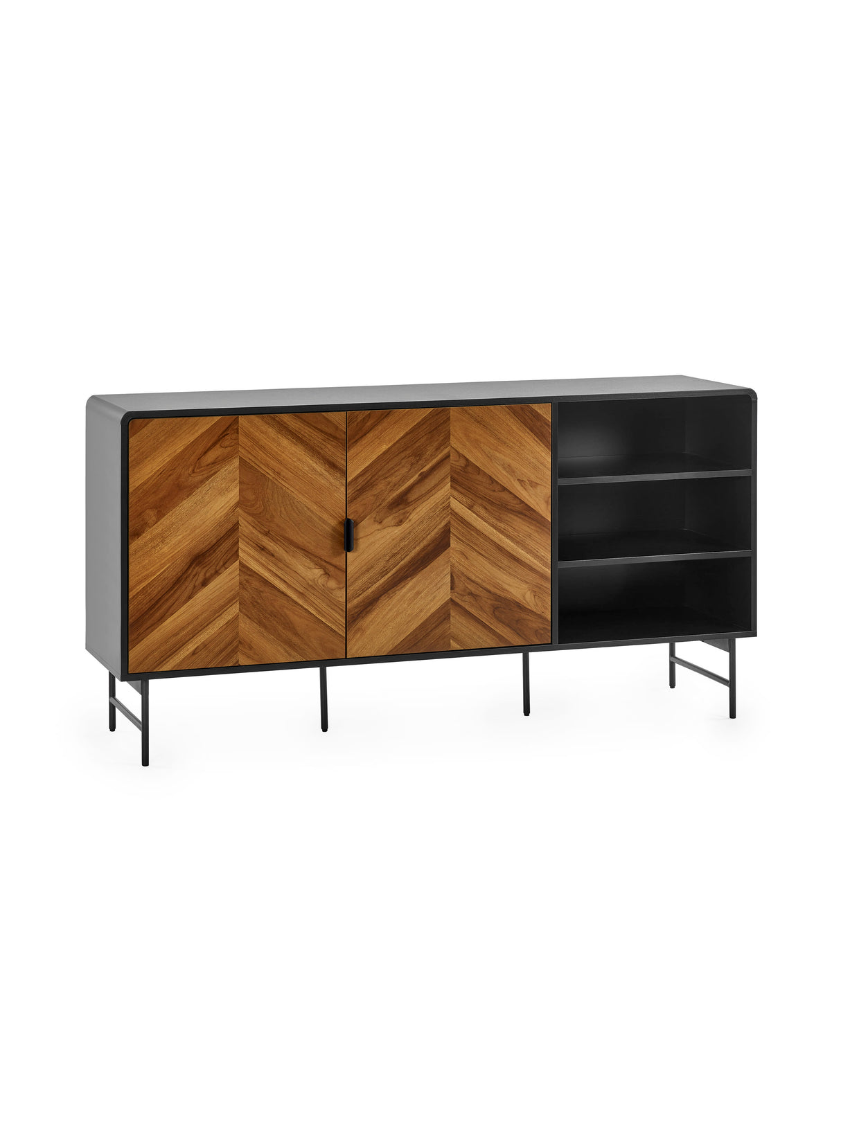 Alvin Chevron 2 Door Wide Sideboard