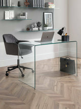 Amalfi Bent Glass Desk