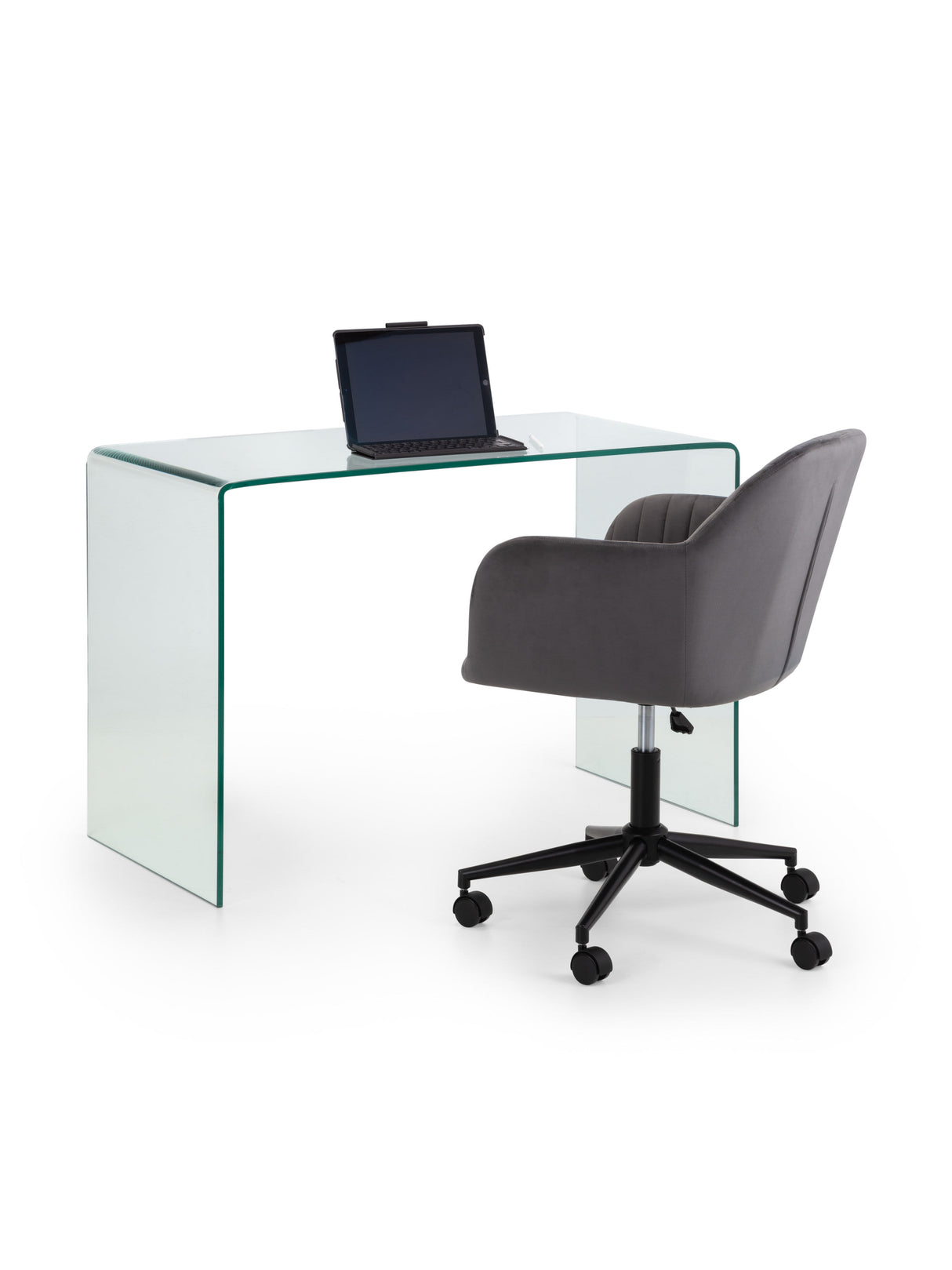 Amalfi Bent Glass Desk