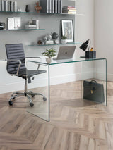 Amalfi Bent Glass Desk