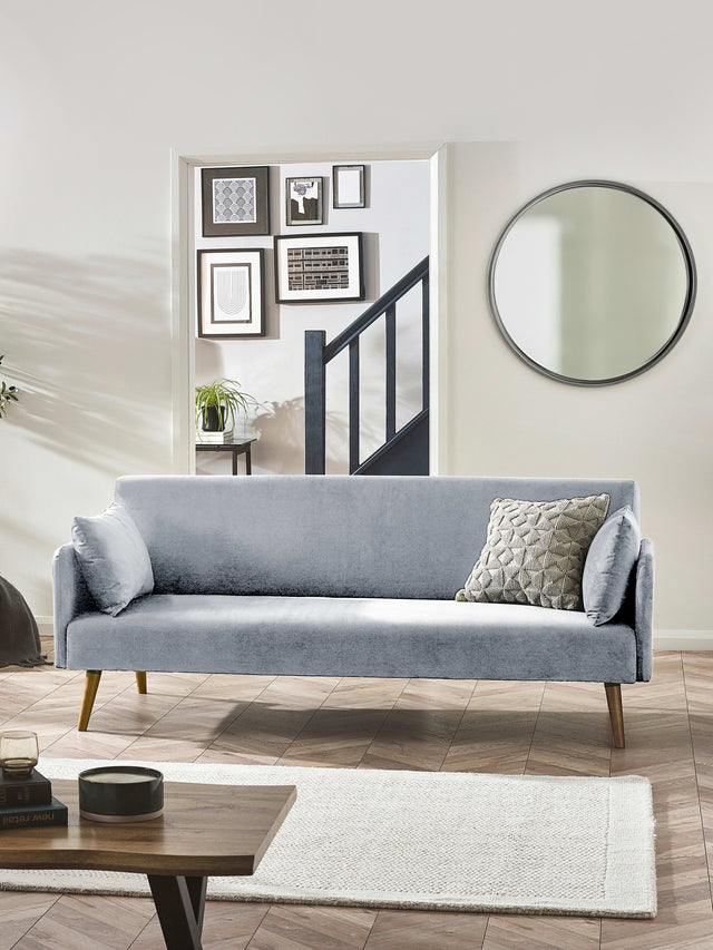 Andi Upholstered 3 Seater Sofa Bed