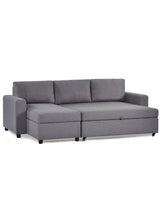Angel Upholstered Chaise Sofa Bed with Storage