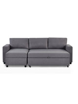 Angel Upholstered Chaise Sofa Bed with Storage