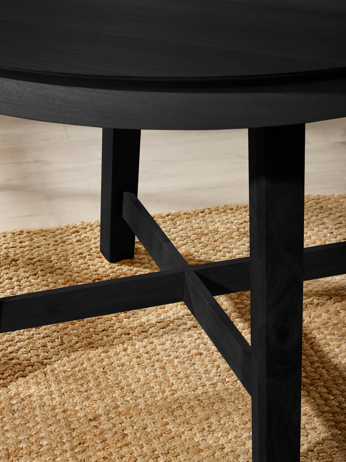 Annika Round to Oval 4-6 Seater Extending Dining Table