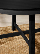 Annika Round to Oval 4-6 Seater Extending Dining Table