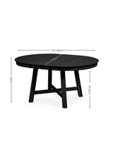 Annika Round to Oval 4-6 Seater Extending Dining Table