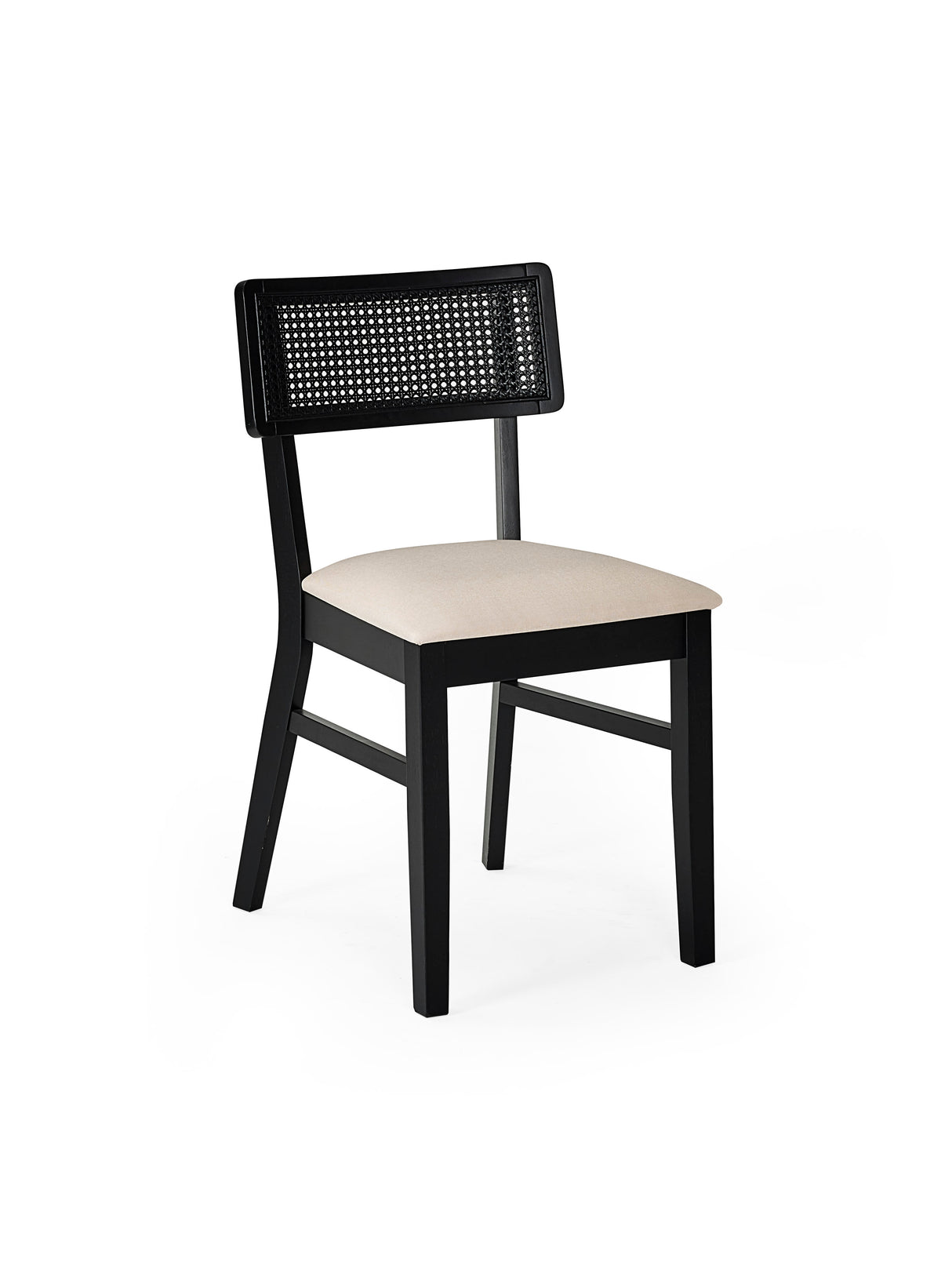 Annika Rattan Back Dining Chair (Set of 2)
