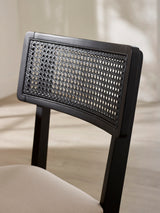Annika Rattan Back Dining Chair (Set of 2)