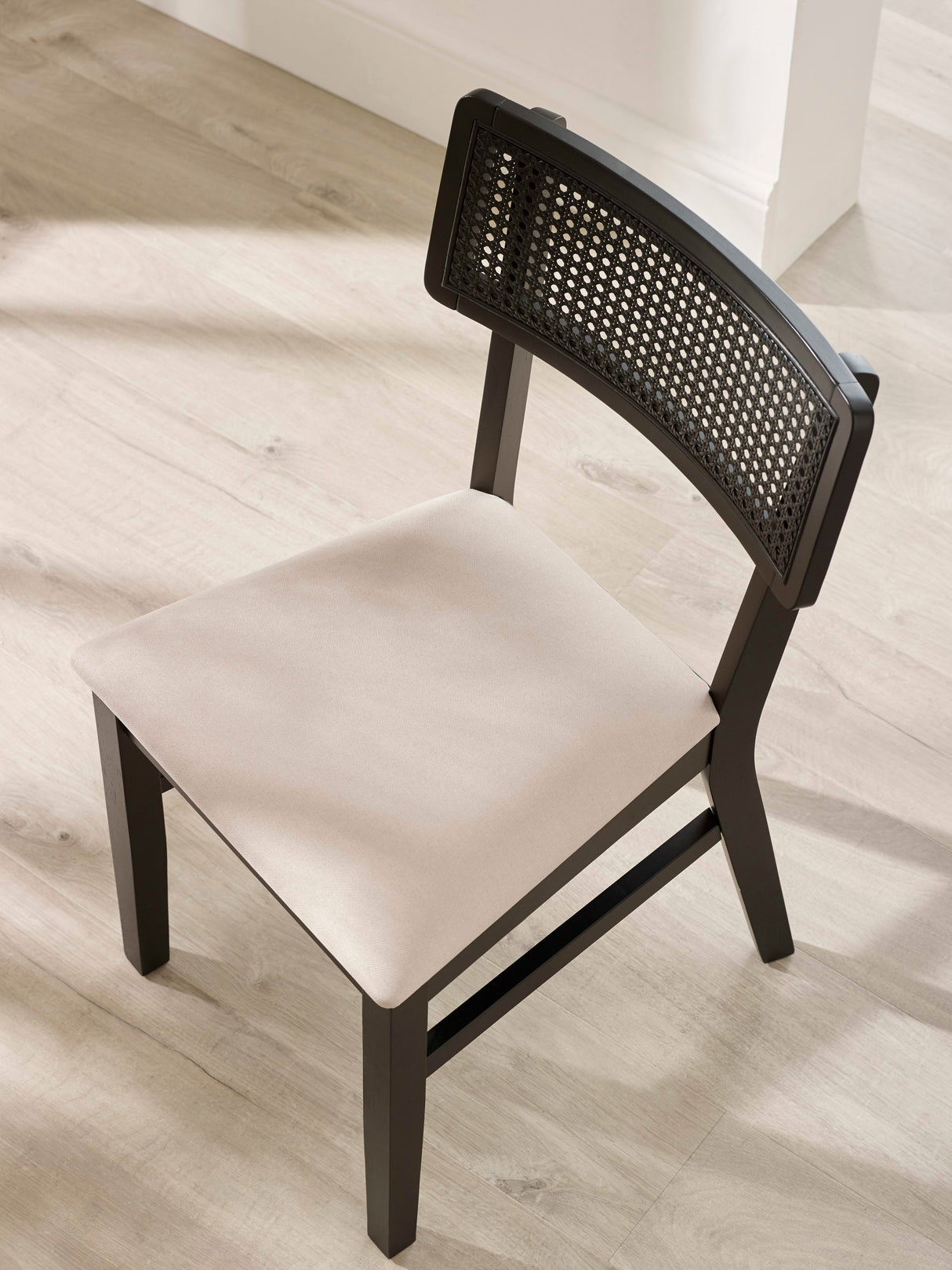Annika Rattan Back Dining Chair (Set of 2)