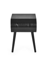 Apollo Curved Square Side Table with Shelf