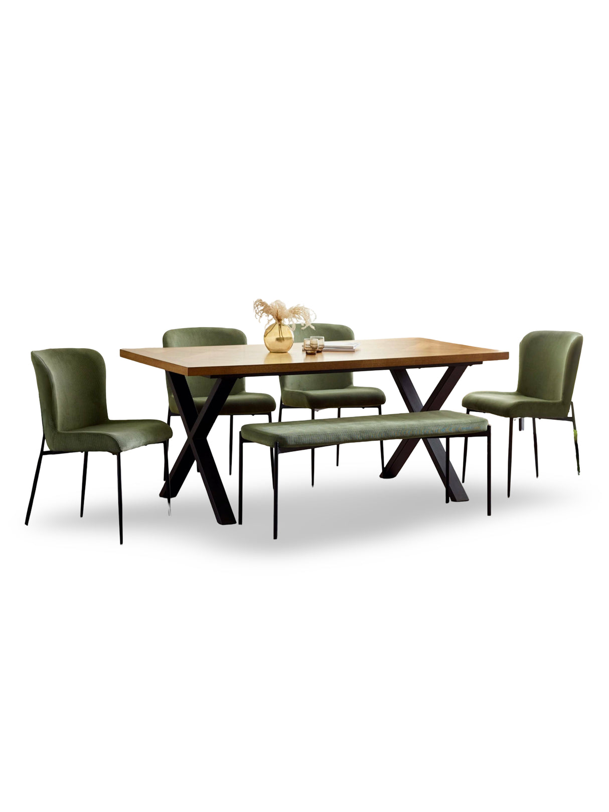 Aron Rectangular 4-6 Seater Dining Table