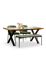 Aron Rectangular 4-6 Seater Dining Table