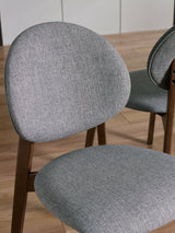 Artemis Upholstered Round Back Dining Chair (Set of 2)