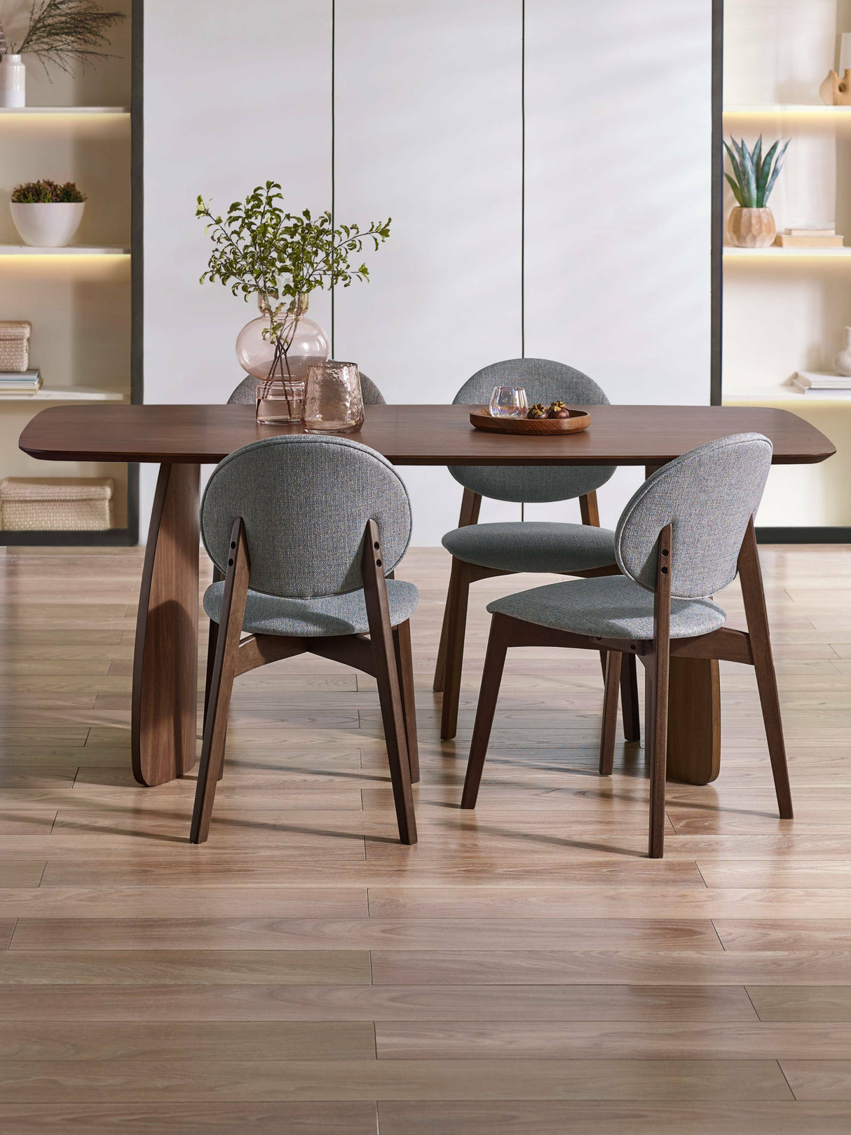 Artemis Upholstered Round Back Dining Chair (Set of 2)