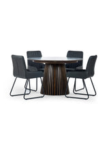 Arya Round to Oval Extending 4-6 Seater Dining Table