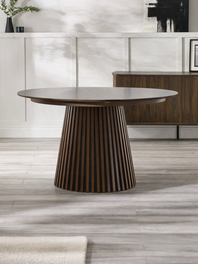 Arya Round to Oval Extending 4-6 Seater Dining Table