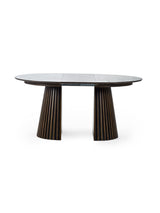 Arya Round to Oval Extending 4-6 Seater Dining Table