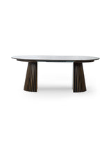Arya Round to Oval Extending 4-6 Seater Dining Table