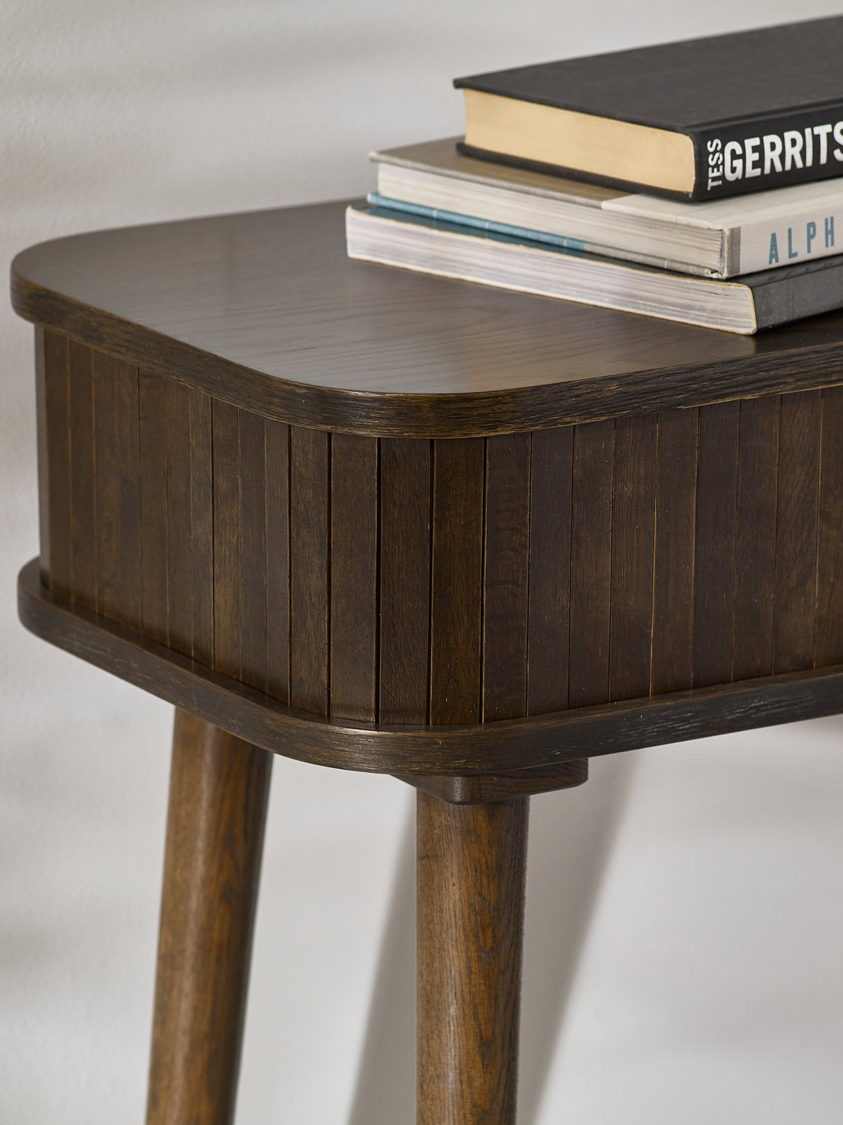 Arya Console Table with Sliding Door Storage