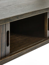 Arya Console Table with Sliding Door Storage