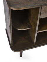 Arya Wide Sideboard with Sliding Door Storage
