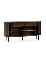 Arya Wide Sideboard with Sliding Door Storage