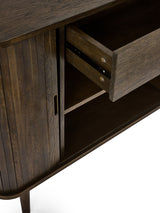 Arya Wide Sideboard with Sliding Door Storage