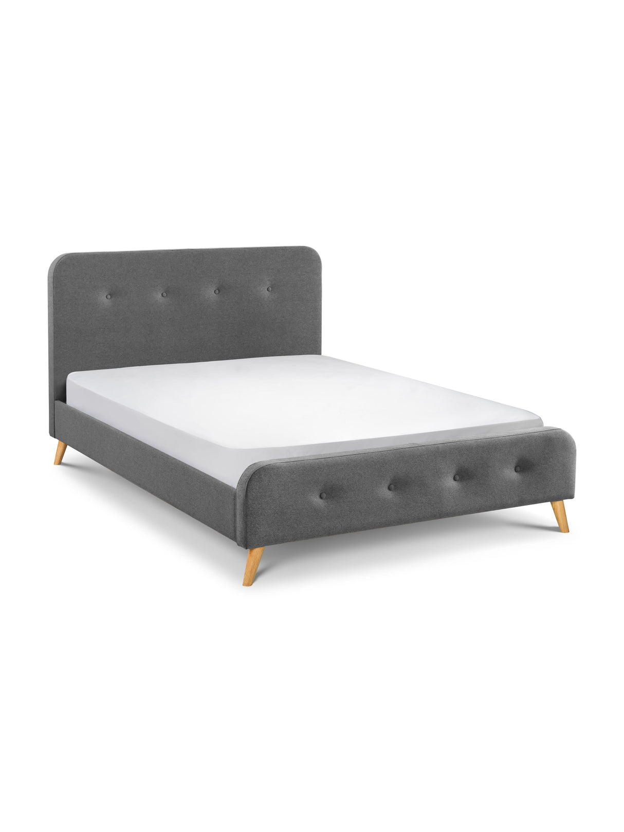 Astrid Fabric Button Upholstered Bed