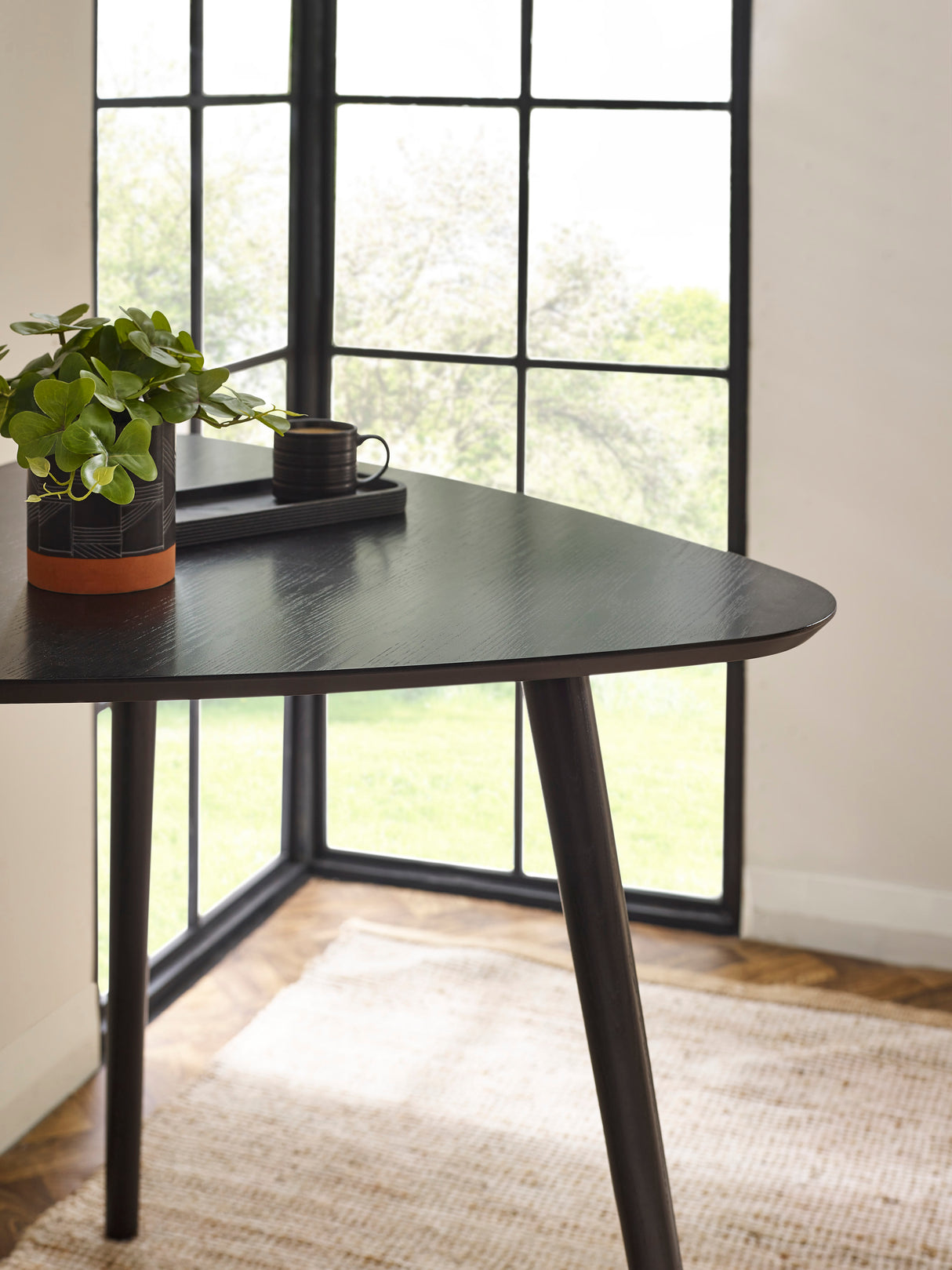 Athena Triangular 2-3 Seater Dining Table