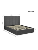 Aylen Upholstered Ottoman Storage Bed