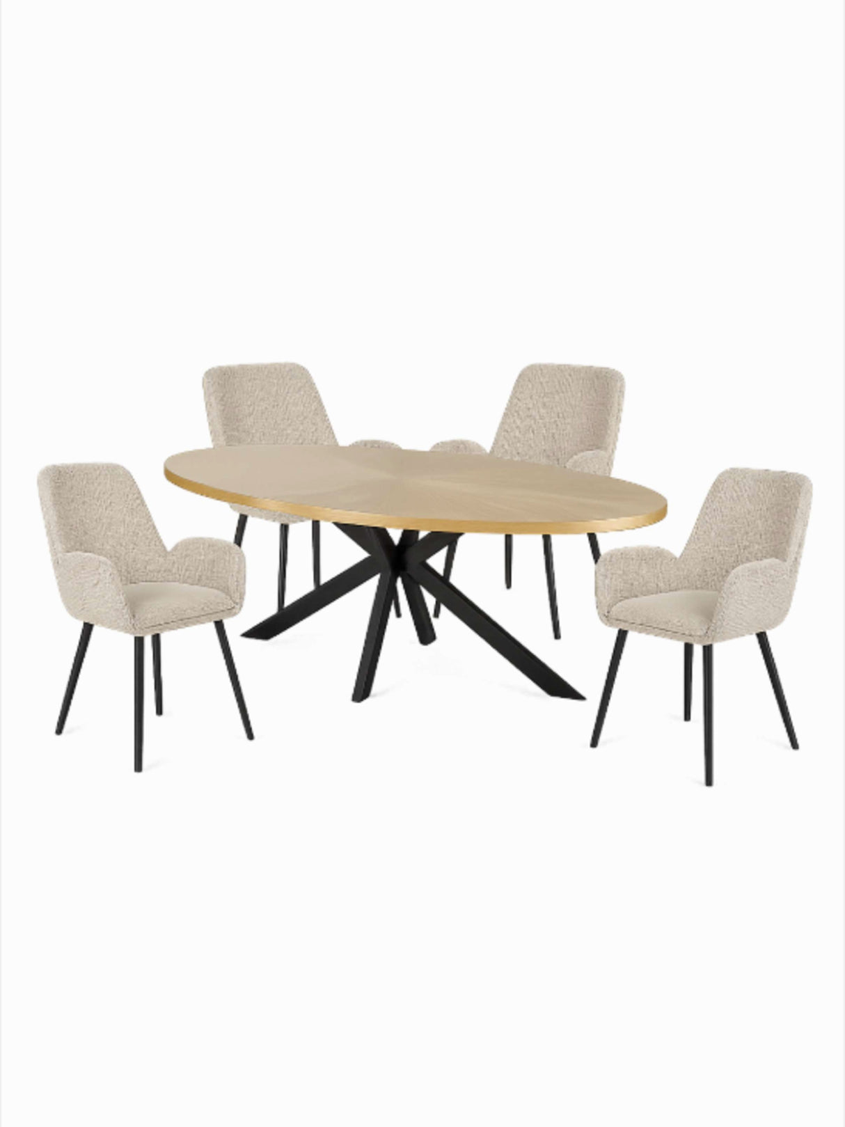 Barley Upholstered Dining Chair (Set of 2)