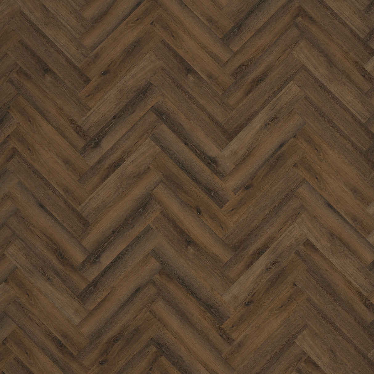 Allora Rigid Herringbone Vinyl Flooring Woodland Oak