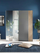 Berno Sliding Door Wardrobe with Mirror
