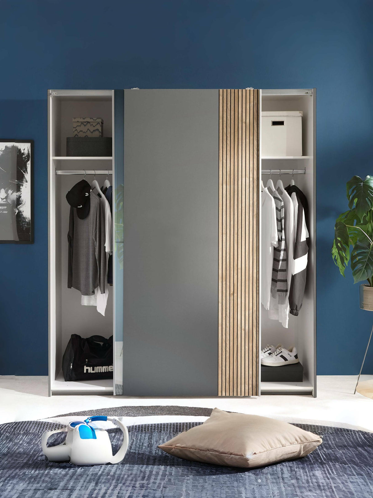 Berno Sliding Door Wardrobe with Mirror
