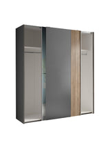 Berno Sliding Door Wardrobe with Mirror