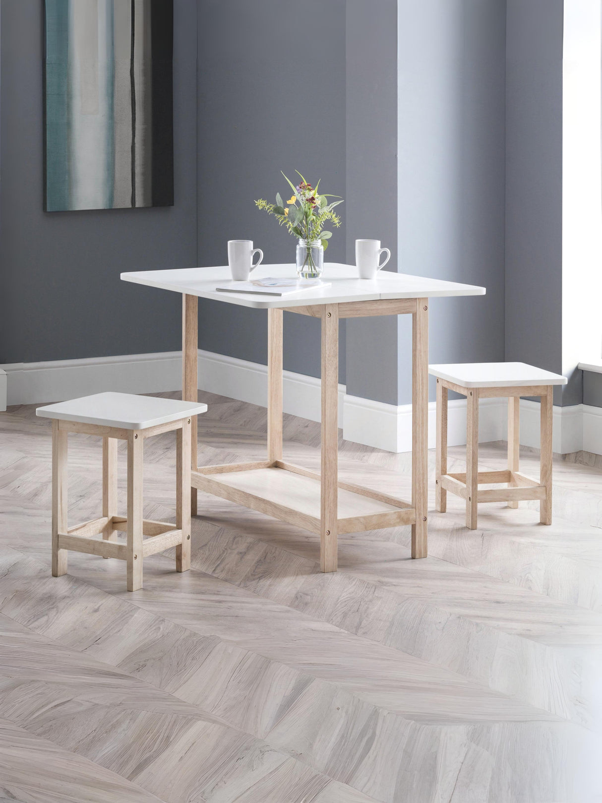 Bergen Compact Folding 2 Seater Bar Set