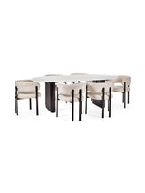 Bolivia Oval 6 Seater Dining Table
