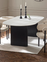 Bolivia Oval 6 Seater Dining Table