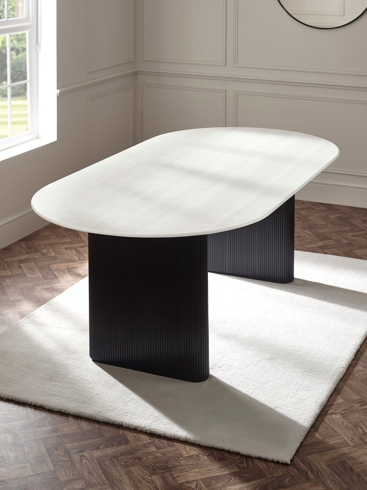 Bolivia Oval 6 Seater Dining Table