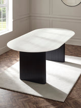 Bolivia Oval 6 Seater Dining Table