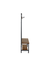 Boston Coat Rack with Bench and Shelf