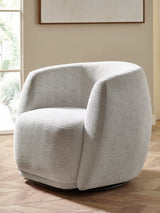 Bowline Upholstered Swivel Accent Chair