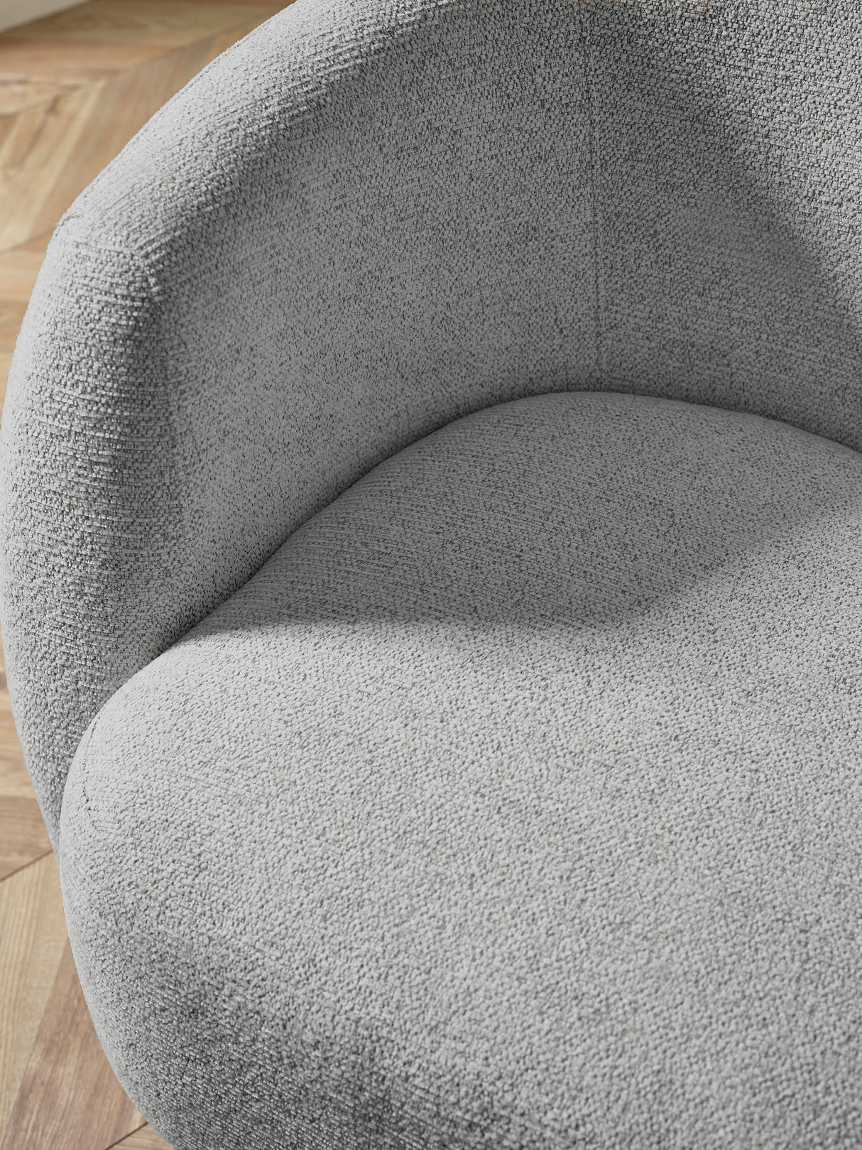 Bowline Upholstered Swivel Accent Chair