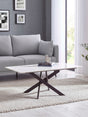 Bradley Rectangular Ceramic Top Coffee Table