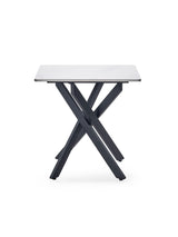 Bradley Square Ceramic Top Side Table