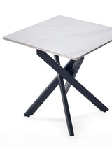 Bradley Square Ceramic Top Side Table