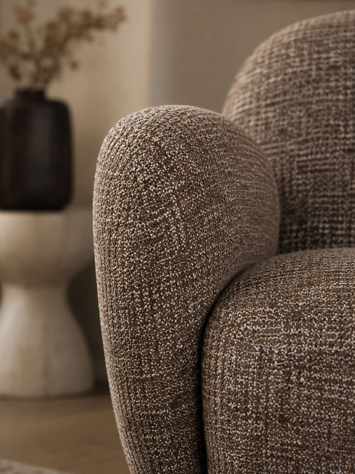 Bramley Upholstered Swivel Accent Chair