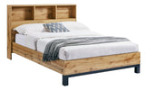 Bali Bookcase Headboard Bed