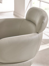 Callisto Upholstered Swivel Dining Chair (Set of 2)